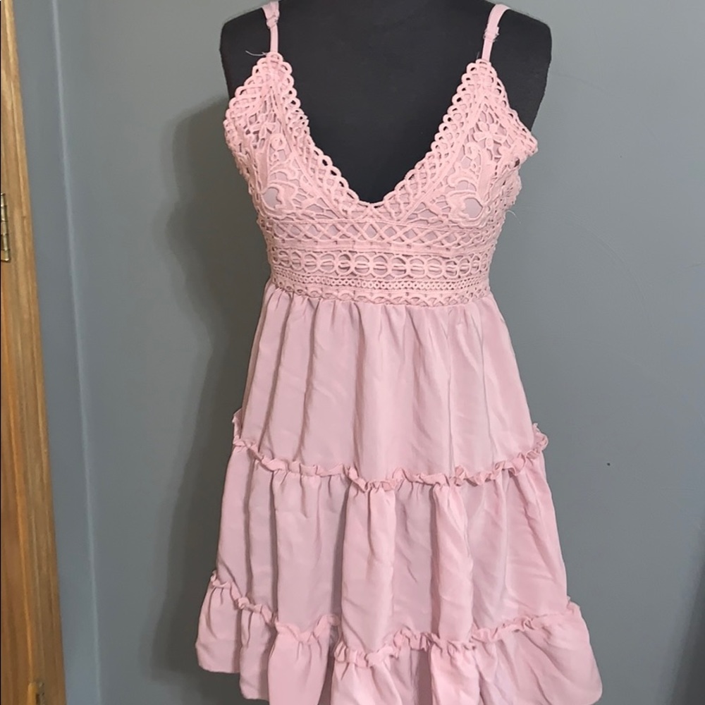 Pink dress